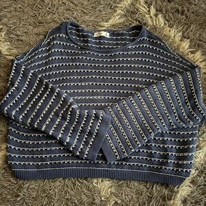Hollister crochet sweater